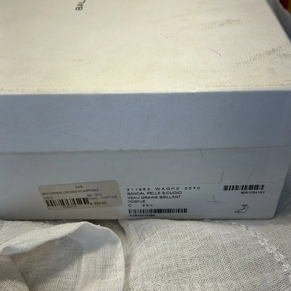 Balenciaga Elegant Brown Wedge Sandals w/box - Picture 15 of 15